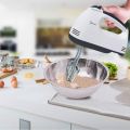 Hand Mixer for Egg Beater and Food Blender with 7 Speed Handheld Processor Automatic Electric Kitchen Tool. 