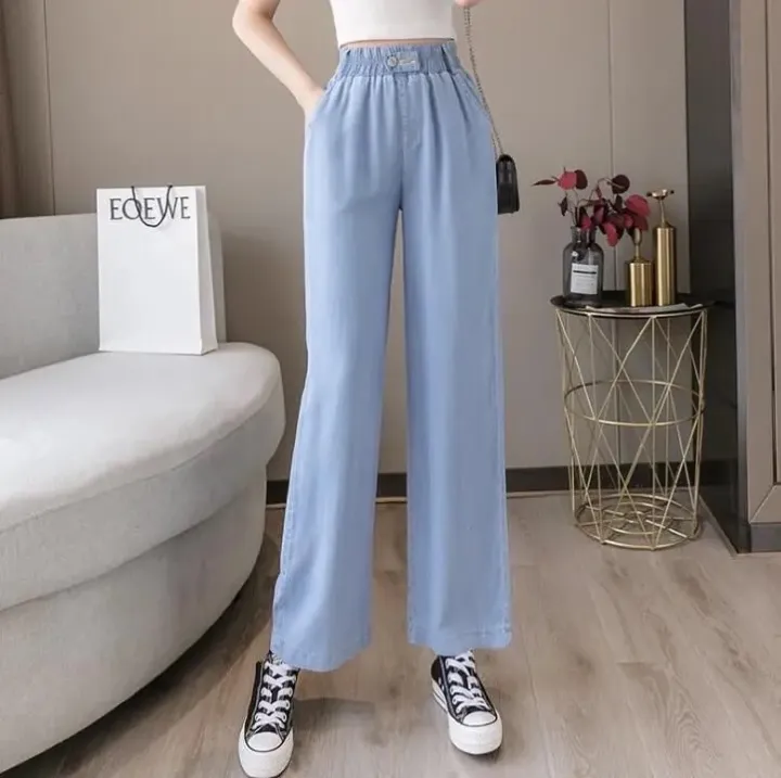 Ladies%20Summer%20Loose%20Comfortable%20Breathable%20Denim%20jeans%20pant%20/%20PZ%20-%20Image%202