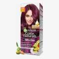 GARNlER Color Naturals Creme Hair Color - 6.26 Plum Red (55ml+50g). 