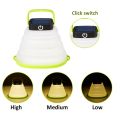 Tent Lighting Novel Solar Lighting Lamp Exotic Portable LED Light Collapsible Rechargeable Foldable Flashlight Outdoor. 
