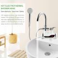 Instant Water Heating Faucet  Tap With  Hand Shower For  Basin And Sink Mount -3000W. 