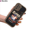 Jizetin for Samsung A52 4G 5G A52S 5G Back Cover Skate Board Ladder Camera Soft Rubber Mobile Phone Case. 