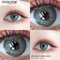 Linman ZEBF--OVOLOOK-2pcs/pair RussianGirl Taylor Colored Contact Lenses 2025 New for Eyes Cosmetic Contacts Natural Eye Color Lens Yearly(Dia:14mm). 