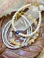 Combo Set of Handmade Crystal Bracelet 3pcs Available in 5 color. 