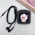 in-Ear Applicable Game Apple Huawei Student Headset Wired Xiaomi Earplugs vivo Cute OPPO Good-looking. 