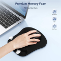 Portable Comfortable Mouse Pad for Computer Ergonomic Gaming Mouse Pad Home Non-Slip Base. 