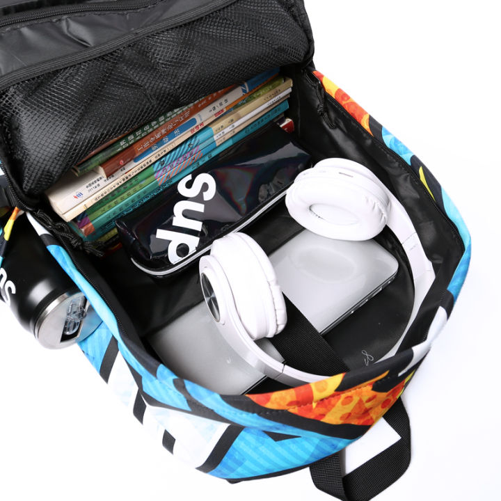 TRUFFLE%20Graffiti%20Printed%20Waterproof%20Soft%20Hip-Hop%20Backpack%20With%2016"%20Laptop%20Storage%20Capacity%20For%20Unisex%20-%20Image%208