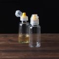 Gifts 95ml Honey Bottle Transparent Kitchen Tool Squeeze Bottles Non-Drip Pot Dispenser. 