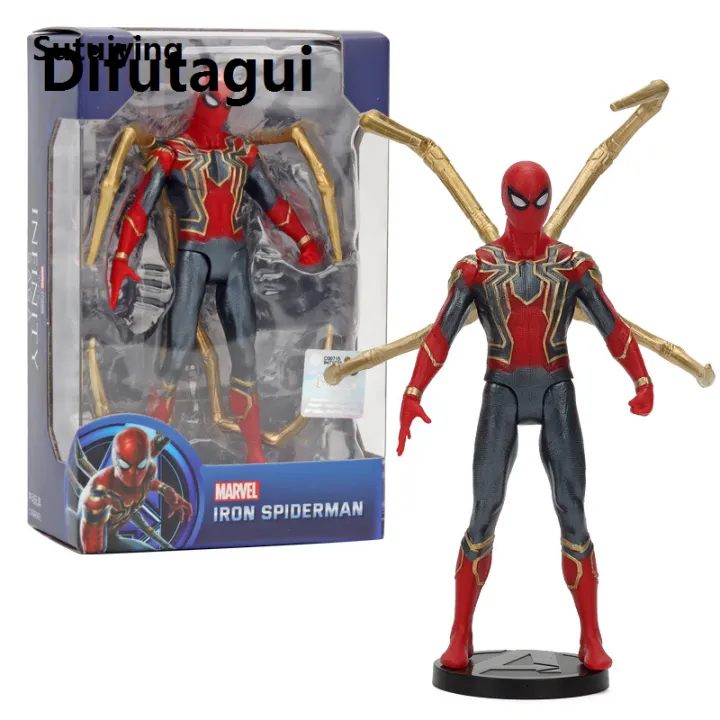 Difutagui%20Fifty%20percent%20discount%20Sutuiying%2010cm%20marvel%20figure%20legends%20collection%20SpiderMan%20Thanos%20Iron%20Man%20Spider%20Original%20Captain%20Thor%20Hulk%20avenger%20action%20decoration%20toy%20kids%20gift%20-%20Image%202