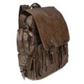 Coffee Leather Fashion Backpack For Men Women - Bags | Travel Bags For Men And Women | Backpack | Unisex. 