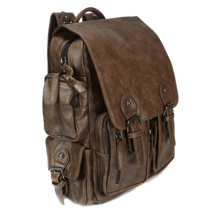 Coffee%20Leather%20Fashion%20Backpack%20For%20Men%20Women%20-%20Bags%20%7C%20Travel%20Bags%20For%20Men%20And%20Women%20%7C%20Backpack%20%7C%20Unisex%20-%20Image%203