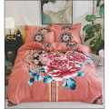 King Size Bed Sheet With 2 Pillow Cover And 1 Blanket Cover. 