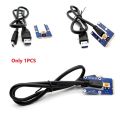 USB 3.0 Mini PCI-E to PCIe PCI Express 1X to 16X Extender Riser Card Adapter Extension Cable for Bitcoin Miner Mining. 