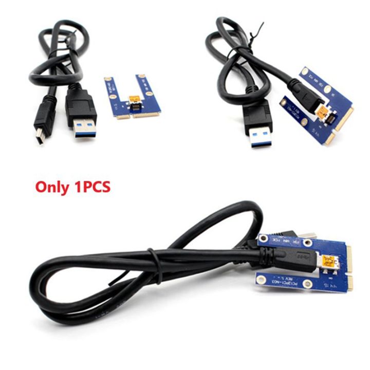 USB%203.0%20Mini%20PCI-E%20to%20PCIe%20PCI%20Express%201X%20to%2016X%20Extender%20Riser%20Card%20Adapter%20Extension%20Cable%20for%20Bitcoin%20Miner%20Mining%20-%20Image%204
