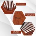 Difutagui Zheng Set Gift Portable Musical Instrument Drop Bag Thumb Kalimba 2025 New Sales promotion Mini 8 Key Piano 1 Style Cute and Beautiful Kids. 