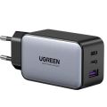 Ugreen Nexode 65W USB C GaN Charger-3 Ports Wall Charger. 