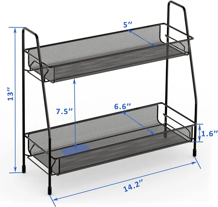 Spice%20Rack%20Organizer%20for%20Countertop%202%20Tier%20Bathroom%20Shelf%20Desktop%20Makeup%20Organizer%20Small%20Storage%20Rack%20-%20Image%205