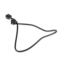 FORIDE 4X Car Rubber Hose Radiator Water Return Pipe for 2008/301 C3-XR/Elysee 9675977580. 