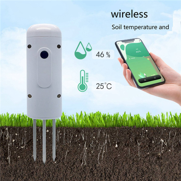 ZOROOM%202X%20Tuya%20Zigbee%20Wireless%20Soil%20Moisture%20Meter%20Temperature%20Humidity%20Tester%20Plant%20Monitor%20IP67%20Waterproof%20Detector%20-%20Image%203