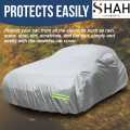 Ford Freestyle | CarCover Triple -Layer Car Cover Waterproof All Weather | Premium Quality Car Covers for Automobiles, Ideal for Indoor and Outdoor Use, Fits Sports/Coupe | Magic Silver. 