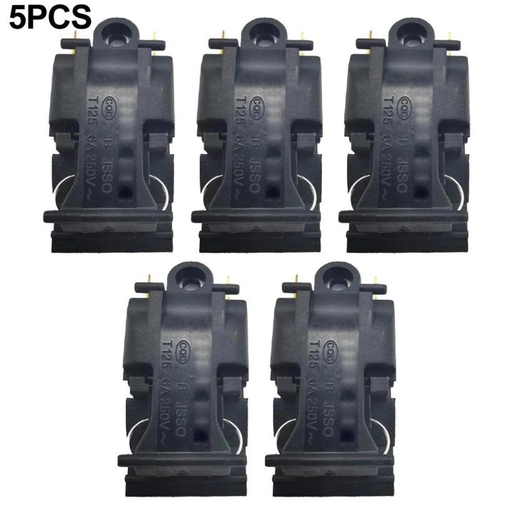 5PCS 16A Power ​Electric Kettle Thermostat Temperature Control Switch Steam Accessor Water Heater Accessories Replacement
