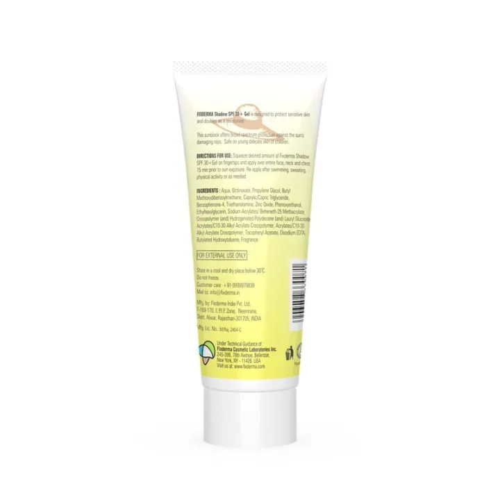 Fixderma%20Shadow%20SPF%2030+%20Gel,%20PA+++,%20Sunscreen%20For%20Oily/Combination%20Skin%20Types,%2075g%20-%20Image%202