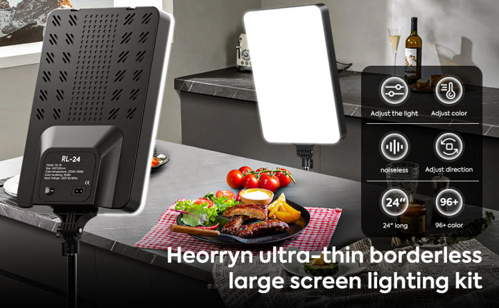 2-Pack%20Combo%20LED%20Video%20Light%20Kit%20Heorryn%202700-7500K%20Dimmable%20Photography%20Lighting%20with%20Remote%20and%2075inches%20Stand%20CRI%2096+%20Studio%20Lights%20for%20TikTok%20YouTube%20Game%20Streaming%20Video%20Photography%20-%20Image%204