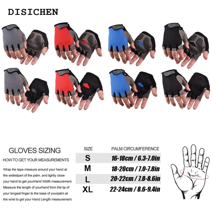 DISICHEN%20Profesional%201Pair%20Cycling%20Gloves%20for%20Men%20Women,%20Anti%20Slip%20Shock%20Absorbing%20Biking%20Gloves%20Half%20Finger%20Gel%20Pad%20Breathable%20Bike%20Bicycle%20Gloves%20-%20Image%203