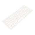 White wireless  Bluetooth Keyboard. 
