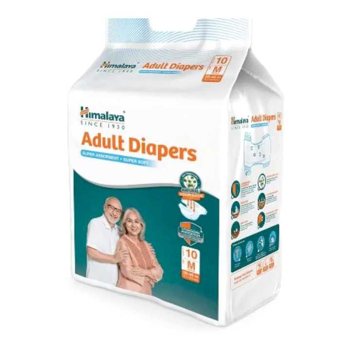 Himalaya Adult Diapers XL Size-10 Pcs