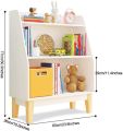 Kamakhya decor Bookcases Toy Storage Cabinet White Bookshelf Storage Shelf Living Room Rack Storage Rack. 