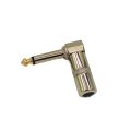Kokko Right Angled Mono Jack - 1/4 (6.3mm). 