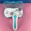 Sutuiying 4 in 1 Electric Face Cleaner Brush Waterproof Rotating Face Profesional Washing Brush Handheld Spinning Face Cleaning Brush. 