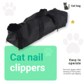 CGearuppt Pet Supply Cat Grooming Bag - Cat Restraint Bag, Cat Grooming Accessory. 