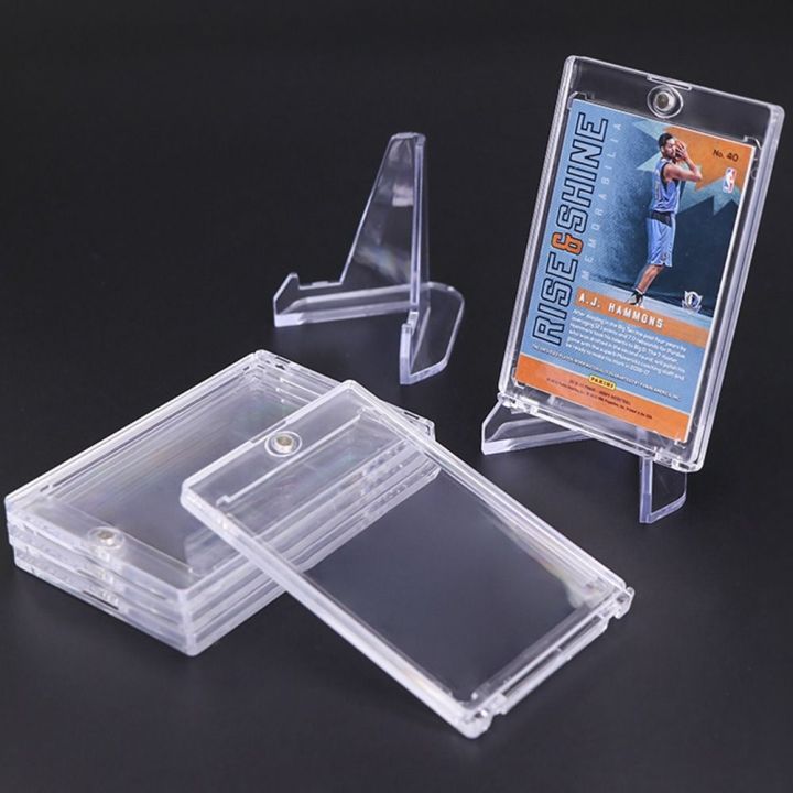 New%20Acrylic%20Card%20Holders%20Transparent%20Magnetic%20Card%20Storage%20Box%20Display%2035PT%20Trading%20Cards%20Sleeves%20Card%20-%20Image%204
