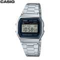 Casio Stainless Steel Digital Watch For Men A158WA-1DF. 