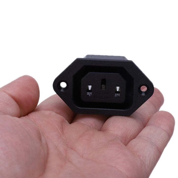 AC%20250V%2010A%20IEC%20320%20C13%20Panel%20Mount%20Plug%20Connector%20Socket%20Black%20-%20Image%207