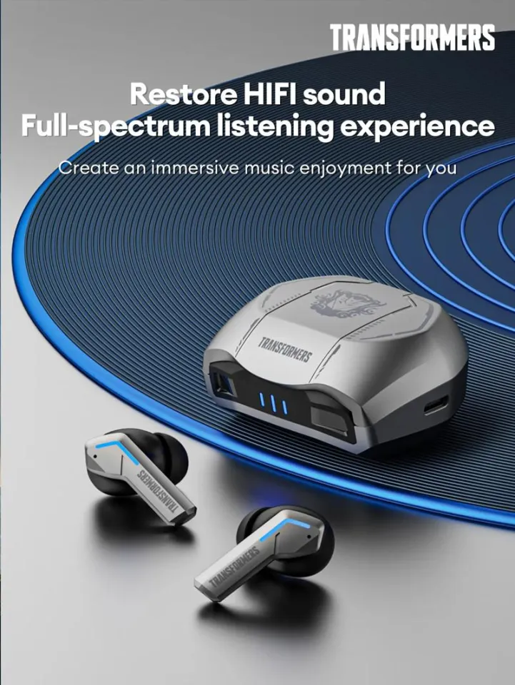 Transformers TF-T06 Wireless Gaming Earphones TWS Bluetooth 5.3