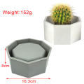 Concrete Cement Pot Molds Craft Flowerpot Epoxy Resin Clay Mould Home Decoration Flower Pot Silicone Mold DIY Handmade Large. 