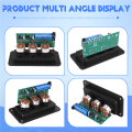 Digital Power Amplifier Board Stereo Amp NS4110B Sound Amplifier 2X20W HIFI Amplificador Treble Bass Tone, with Panel. 