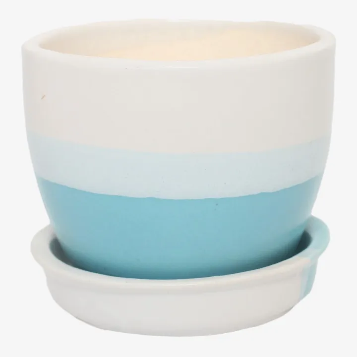 Gamala/%20flower%20pot%20Blue%20Carlos%20%20Plate%20Pot%20ceramic%20-%20Image%203