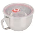 Practical 304 Stainless Steel Noodle Bowl 1300ml Lunch Box Food Storage Container For Camping. 