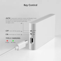 Rechargeable LED Intelligent Sensor Night Light Motion Sensor Wall Light for Bedroom Corridor Cabinet Lighting 2Pcs. 