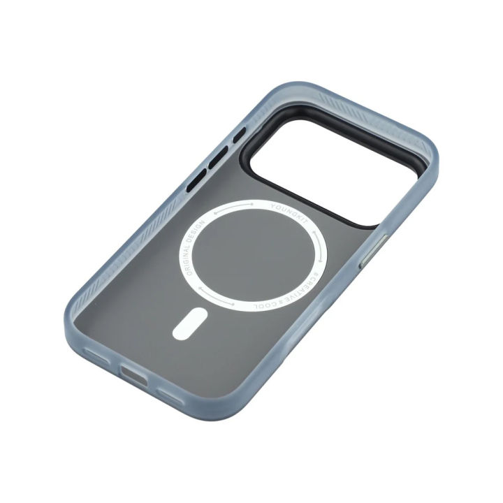 YOUNGKIT%20Technology%20Series%20Case%20For%20iPhone%2017%20Pro%20Matte%20Finish%20Cover%20with%20Magsafe%20By%20Panchakumari%20Mobile%20Hub%20-%20Image%203