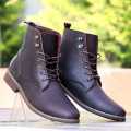 Full Leather Lace Up Long Boot FOR MEN. 