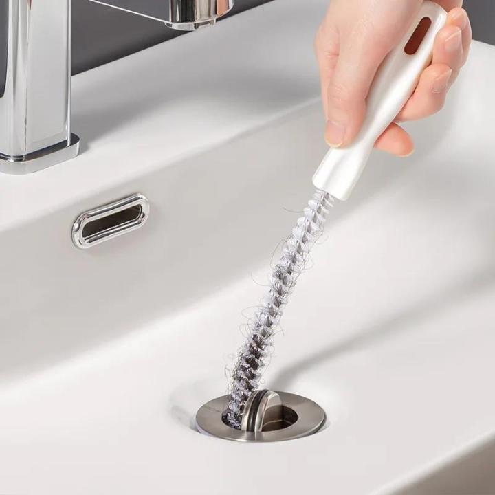 Kitchen Sink Cleaning Hook Cleaner Sticks Clog Remover Sewer Bendable ...