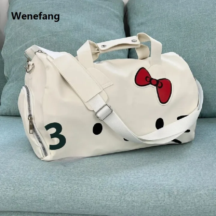Wenefang%20sanrio%20Hello%20Kitty%20Cartoon%20Large%20Bag%20shoulder%20Leather%20PU%20Portable%202025%20New%20Gym%20Bag%20Crossbody%20Large%20Capacity%20Travel%20Bag%20Personality%20-%20Image%204