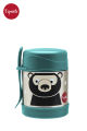 3 Sprouts Stainless Steel Food Jar and Spork for Kids,Bear. 
