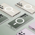 Transparent Magsafe Case for Samsung Galaxy S23 Ultra By Lavish Deals  Protective Cover. 