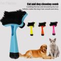 Pet Hair Removal Comb Dog Brush Self Cleaning Remove Hairs Slicker Comb For Cat Wool Brush Hair Remover Pets Cat Accessories. 